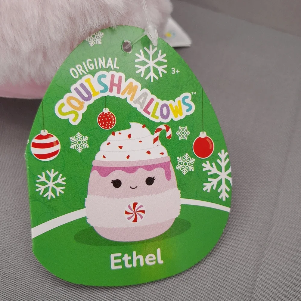 Squishmallows ethel peppermint